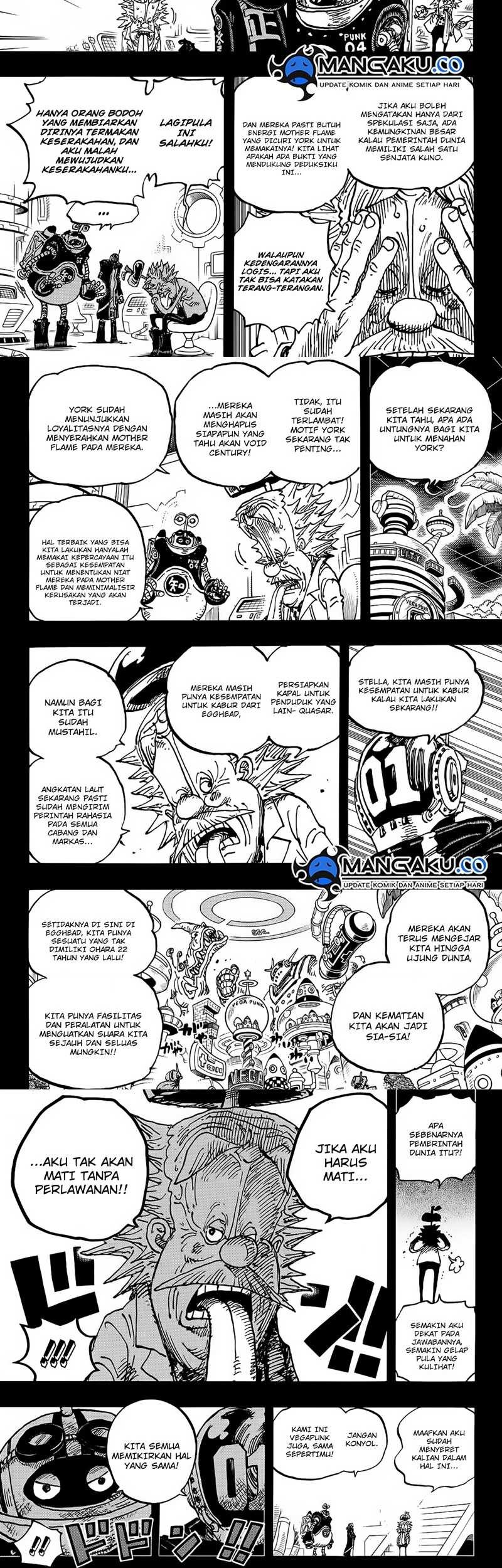 One Piece Chapter 1123 - halaman 6