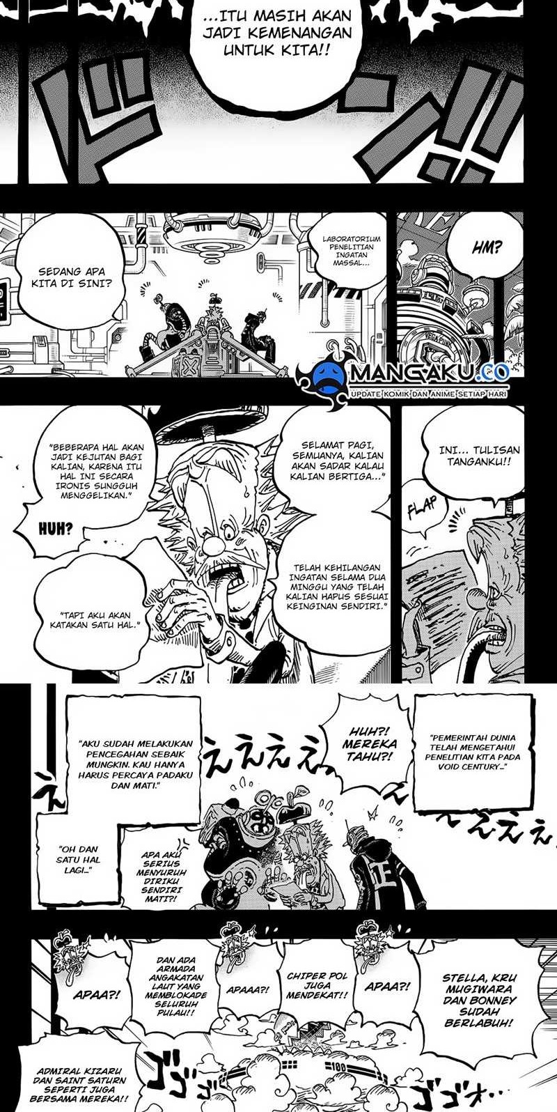 One Piece Chapter 1123 - halaman 9