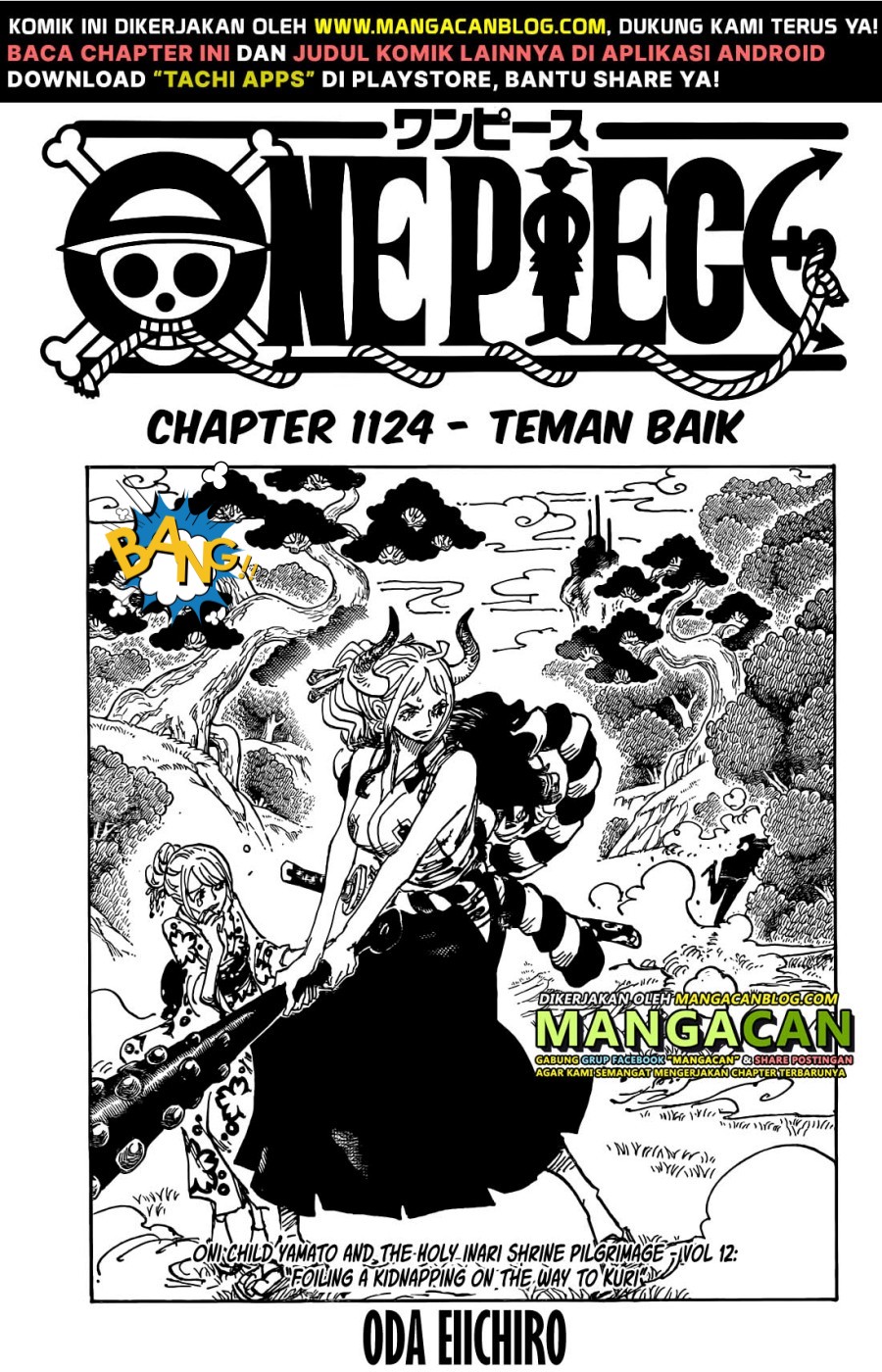 One Piece Chapter 1124 - halaman 1