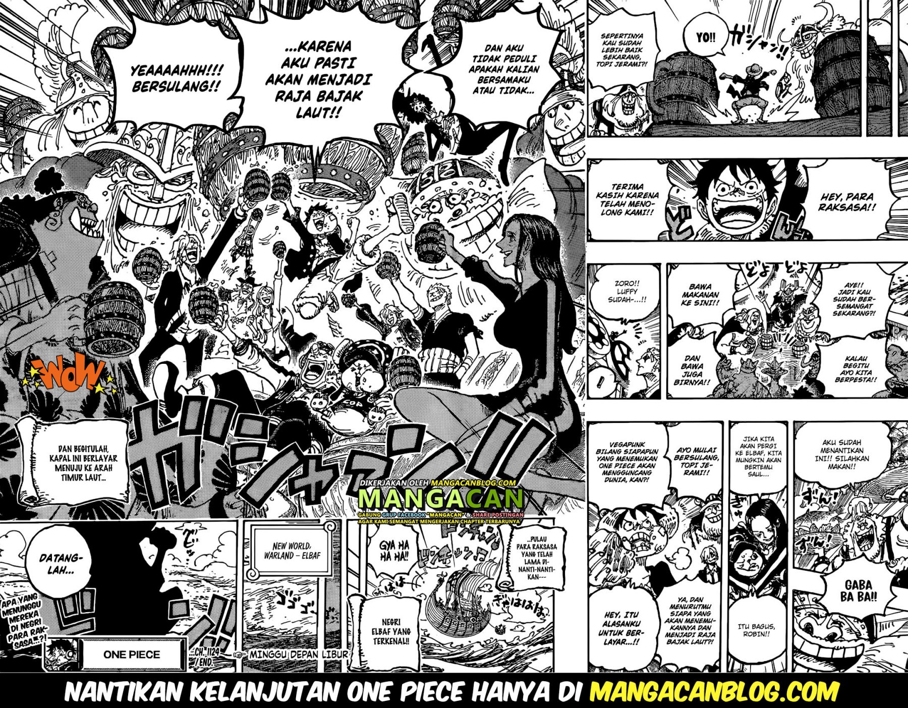 One Piece Chapter 1124 - halaman 10