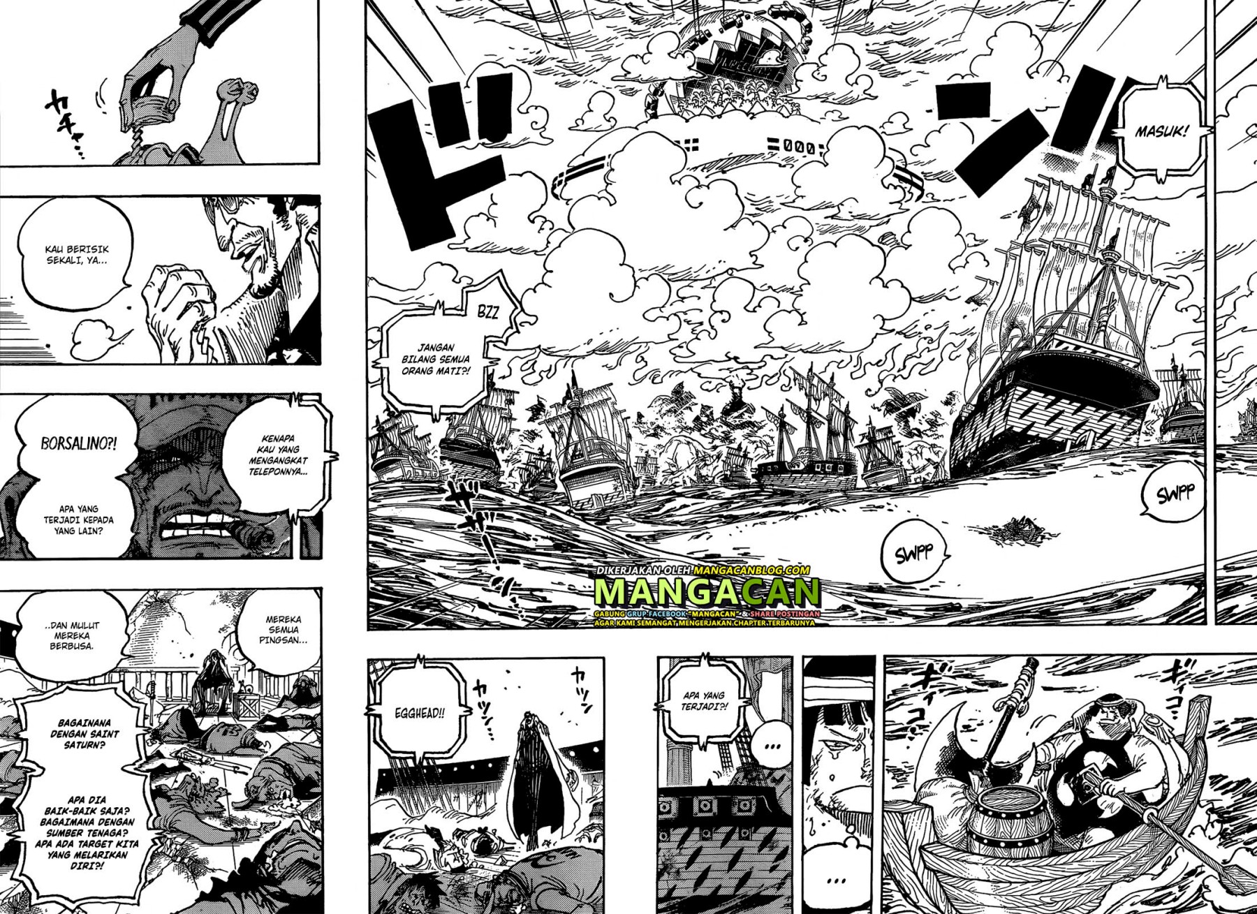 One Piece Chapter 1124 - halaman 4