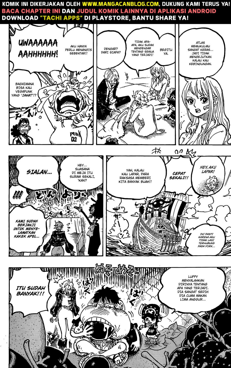 One Piece Chapter 1124 - halaman 8
