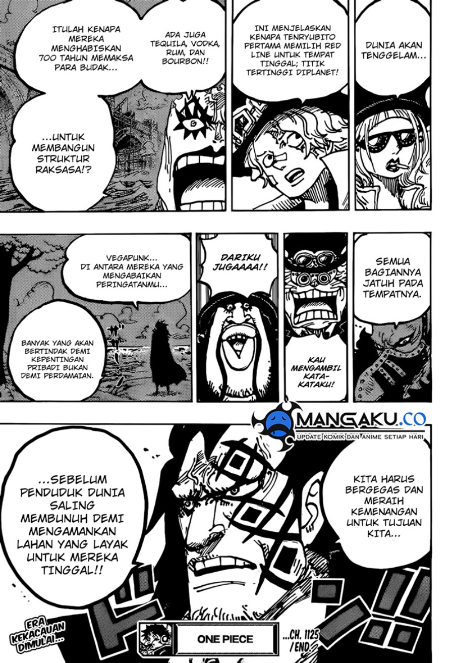 One Piece Chapter 1125 - halaman 17