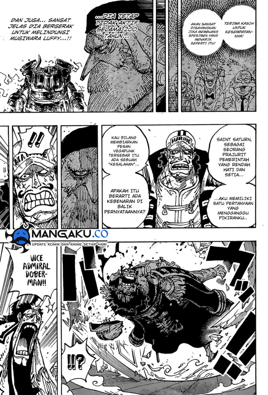 One Piece Chapter 1125 - halaman 6