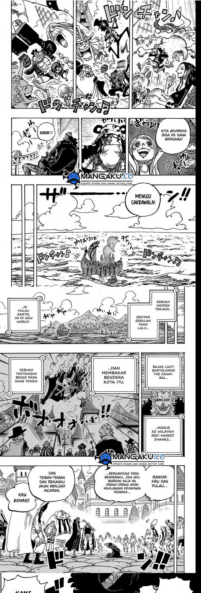 One Piece Chapter 1126 - halaman 3