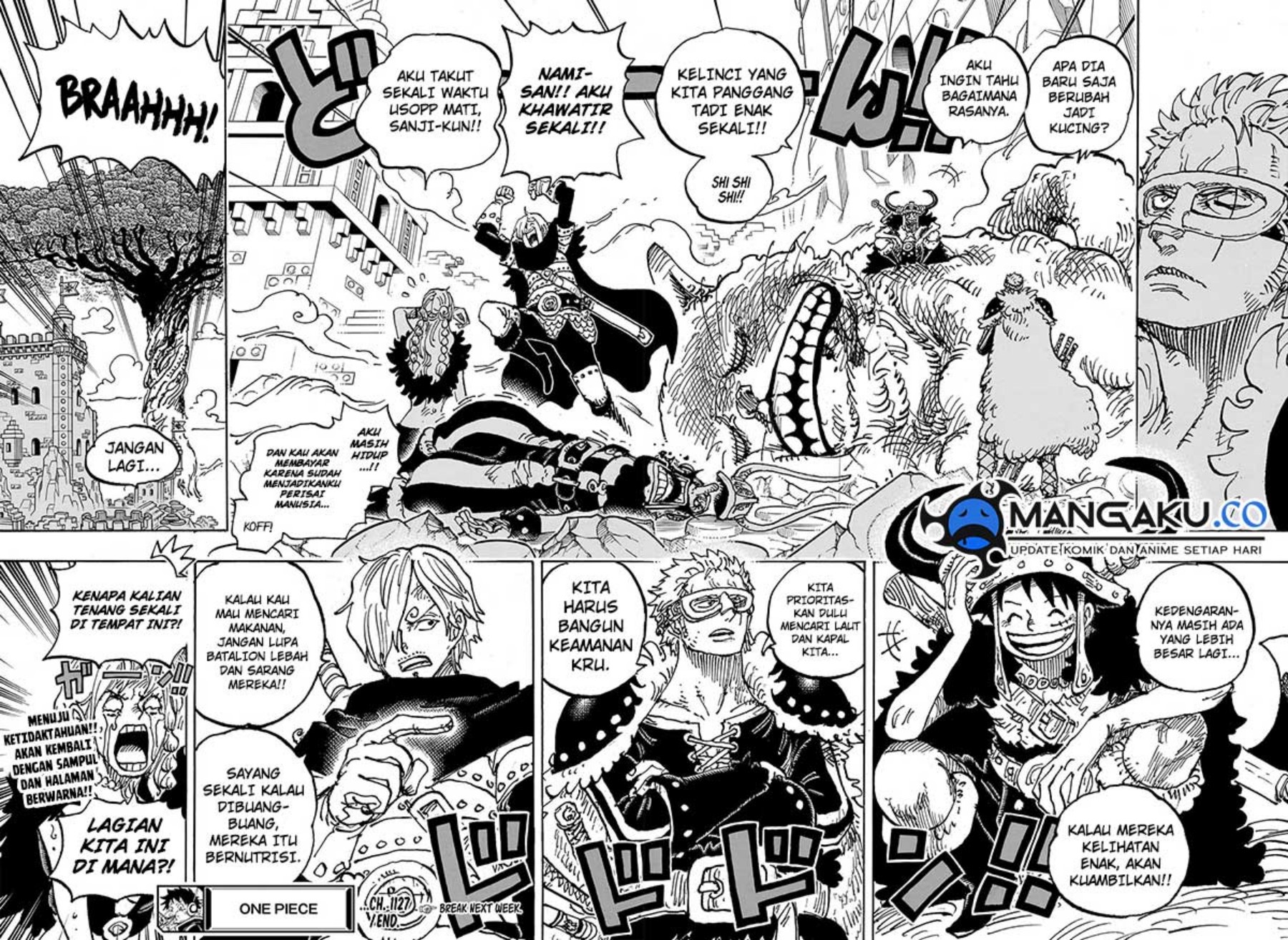 One Piece Chapter 1127 - halaman 14