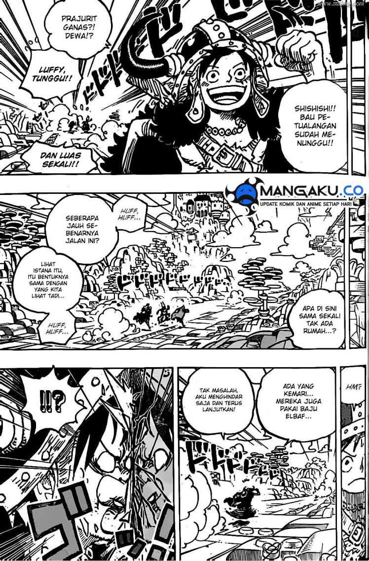 One Piece Chapter 1128 - halaman 6