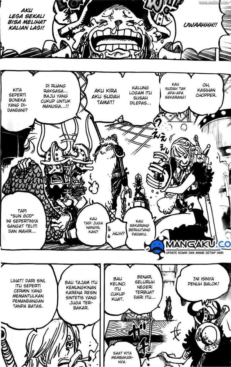 One Piece Chapter 1128 - halaman 7