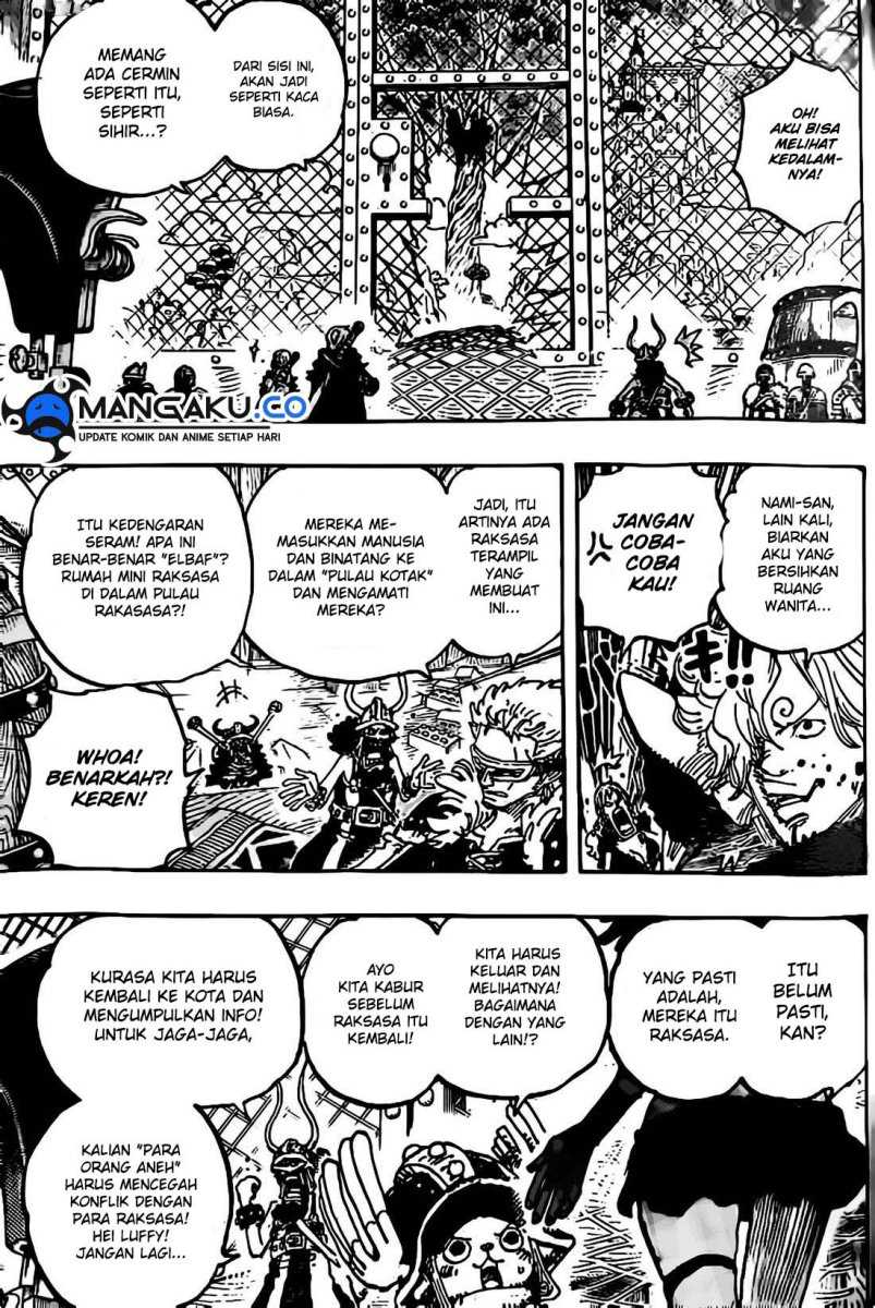 One Piece Chapter 1128 - halaman 8