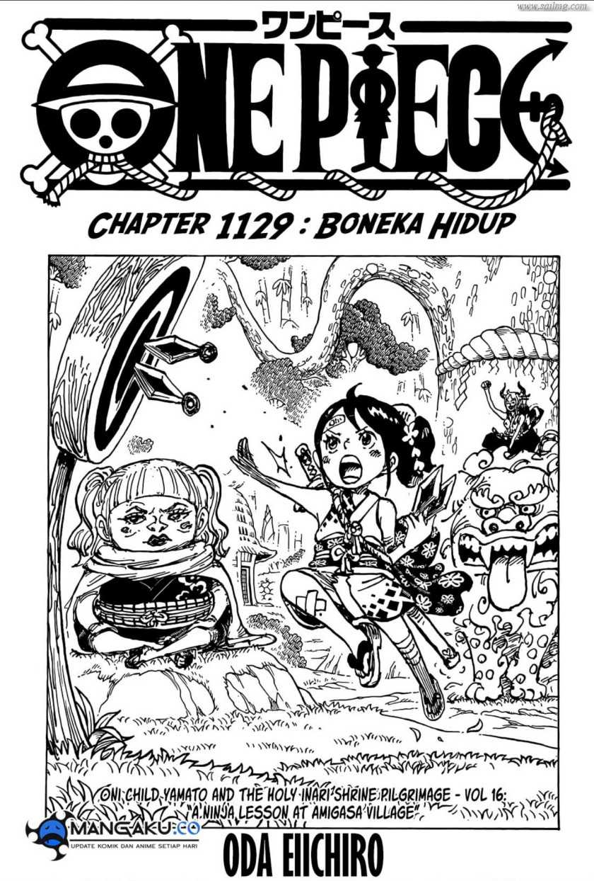 One Piece Chapter 1129 - halaman 2