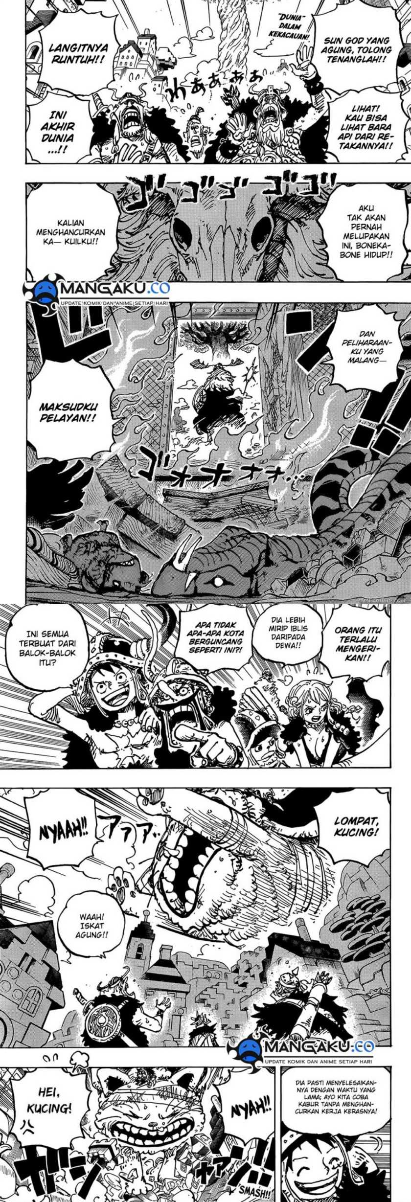 One Piece Chapter 1129 - halaman 3
