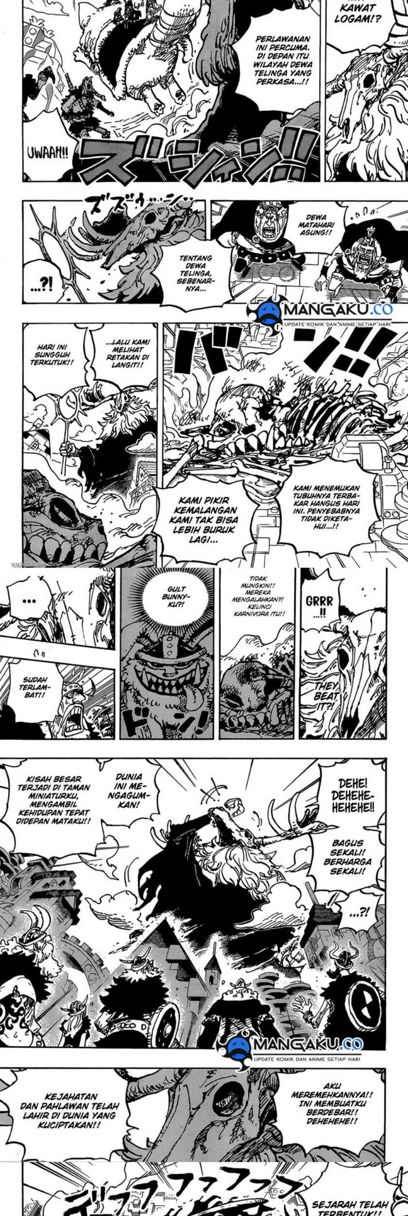 One Piece Chapter 1129 - halaman 6