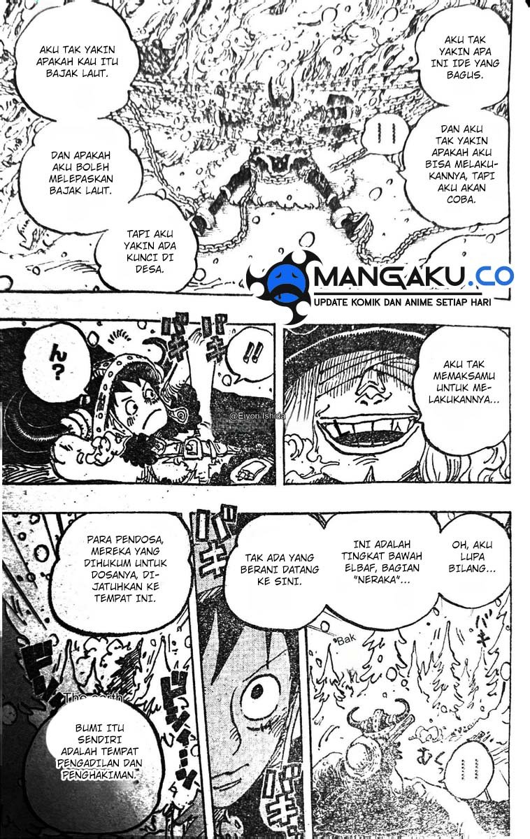 One Piece Chapter 1131 - halaman 6
