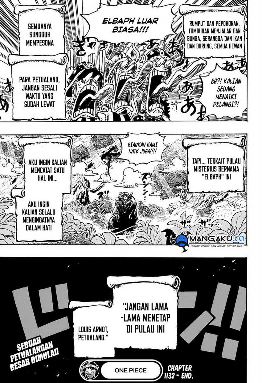 One Piece Chapter 1132 - halaman 16
