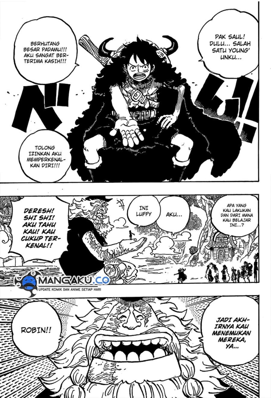 One Piece Chapter 1134 - halaman 3
