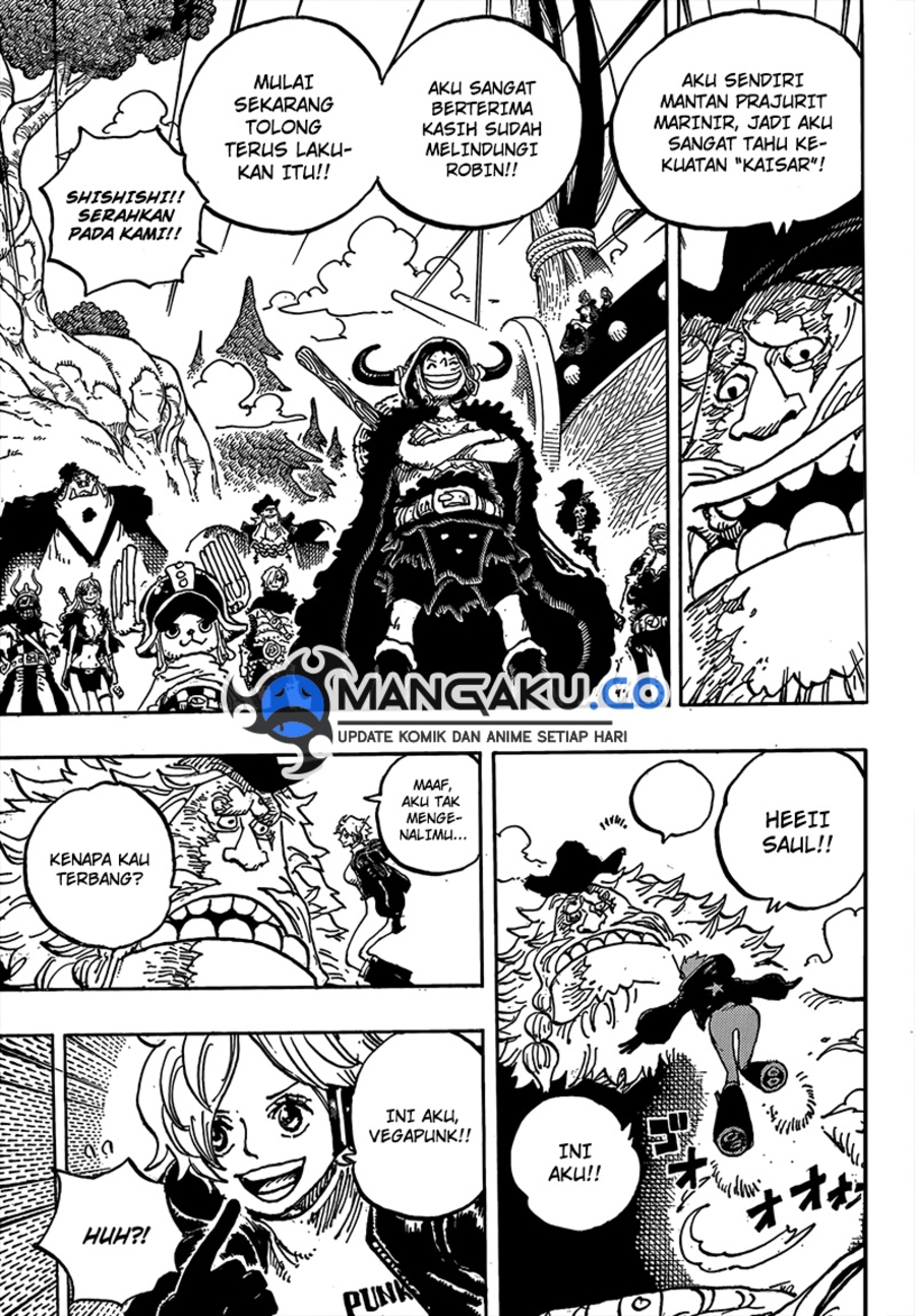 One Piece Chapter 1134 - halaman 5