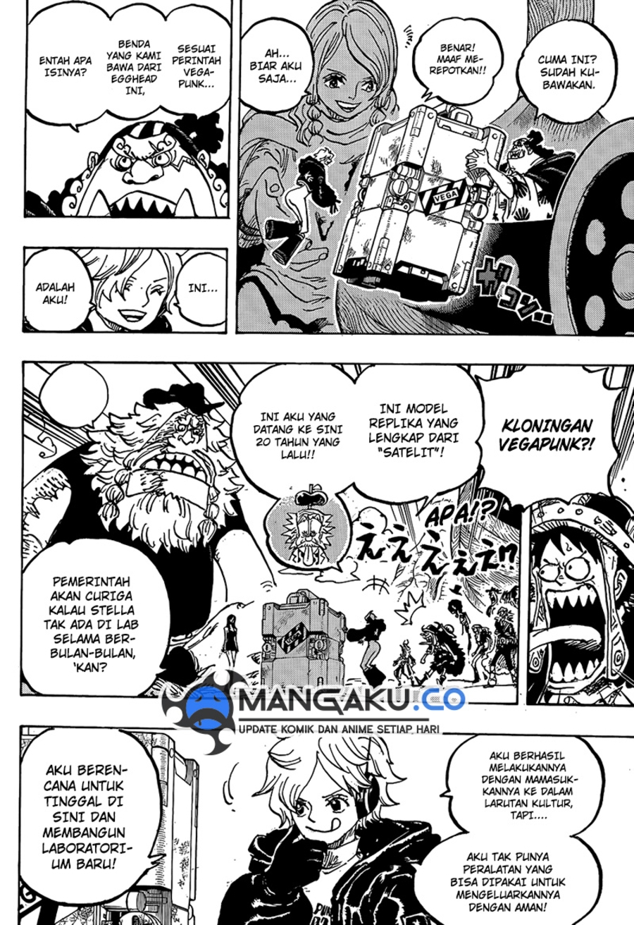 One Piece Chapter 1134 - halaman 6