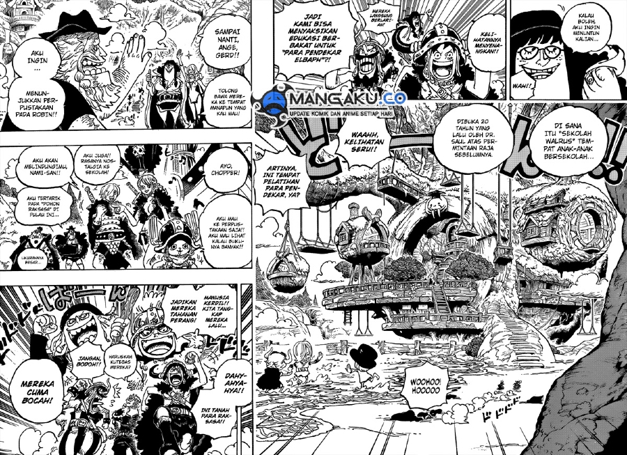 One Piece Chapter 1134 - halaman 8