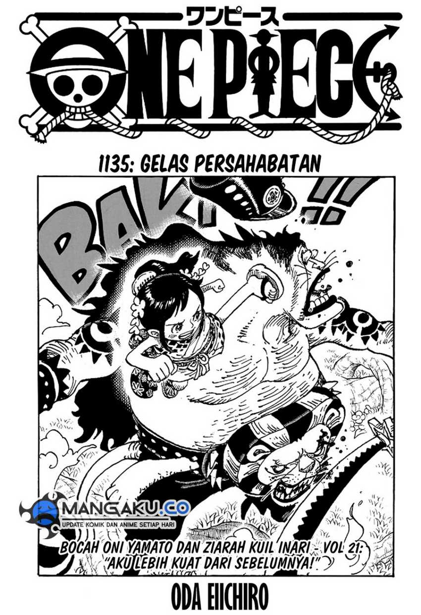 One Piece Chapter 1135 - halaman 3