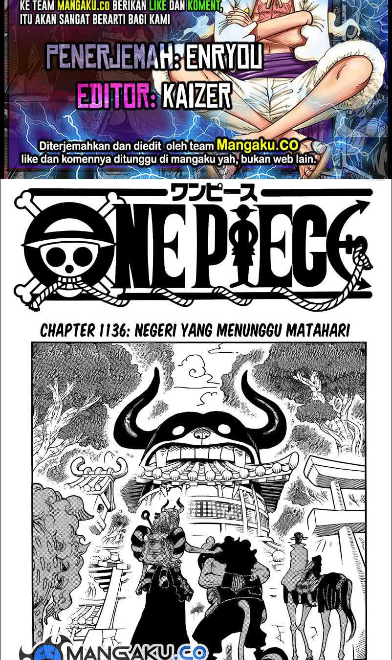 One Piece Chapter 1136 - halaman 1