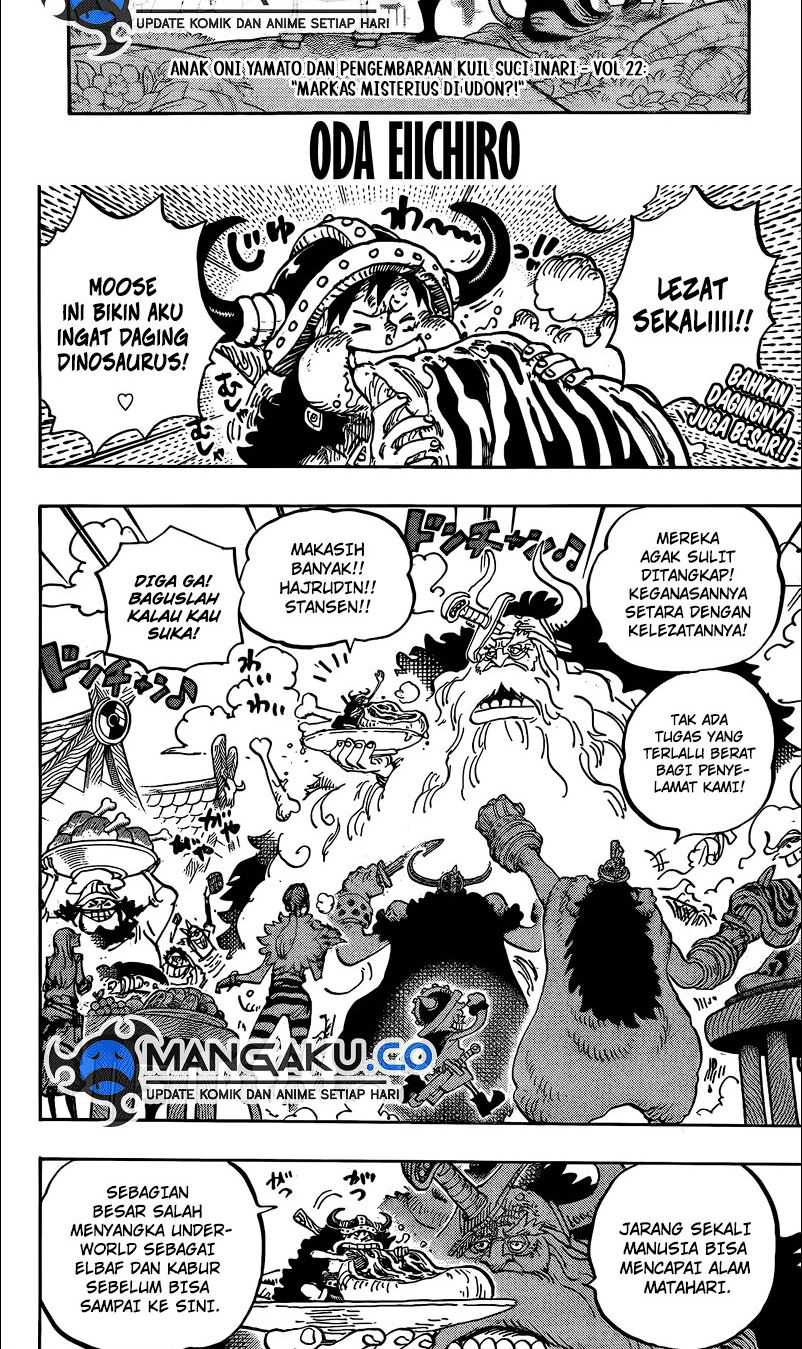 One Piece Chapter 1136 - halaman 2