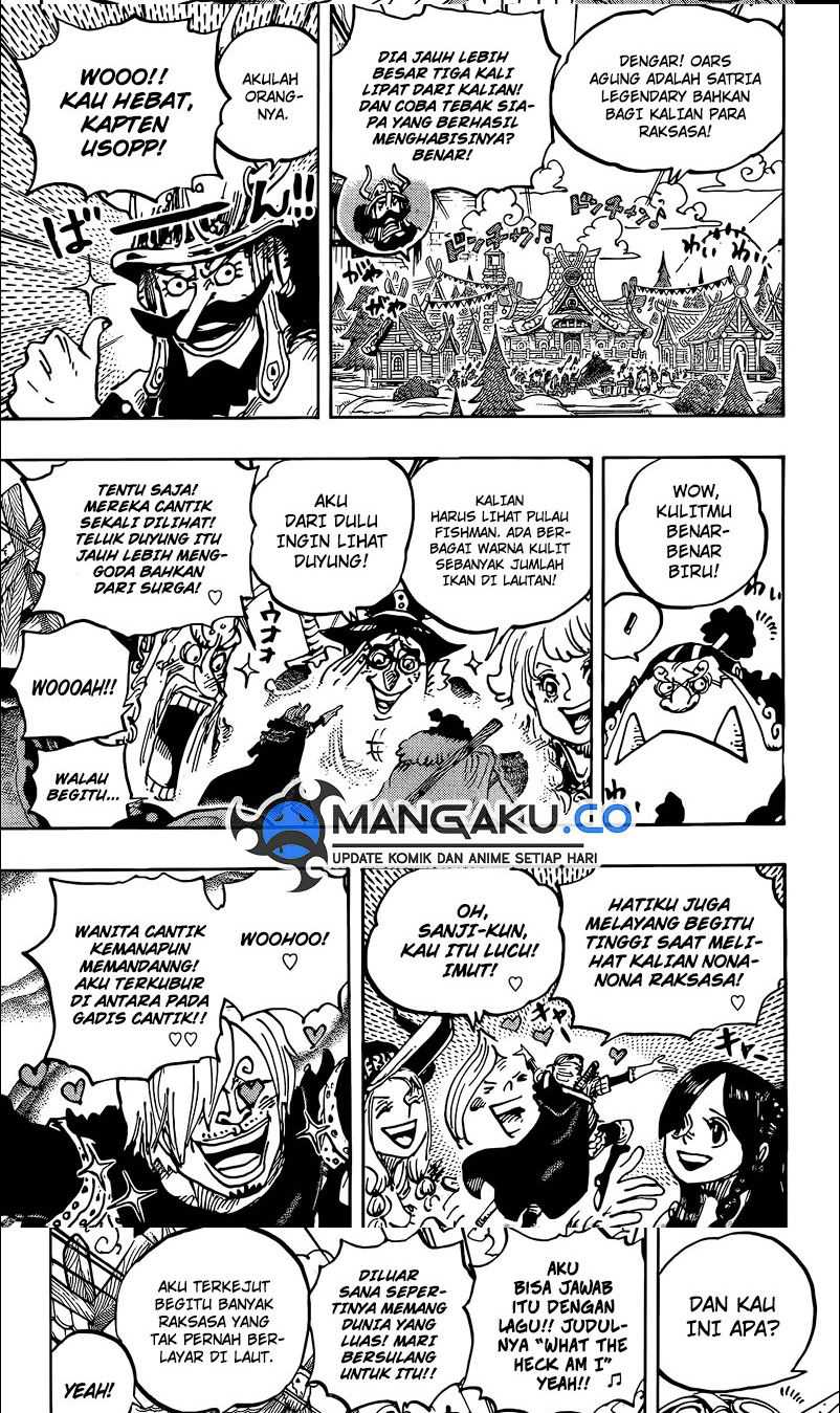 One Piece Chapter 1136 - halaman 3
