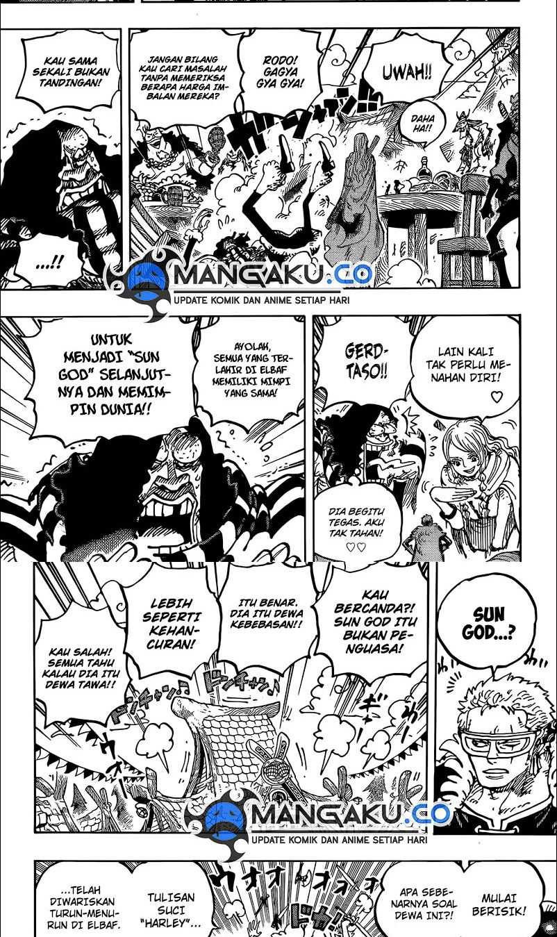 One Piece Chapter 1136 - halaman 5