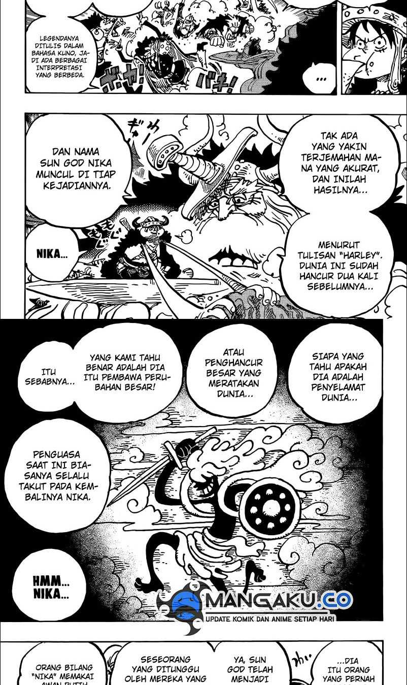 One Piece Chapter 1136 - halaman 6