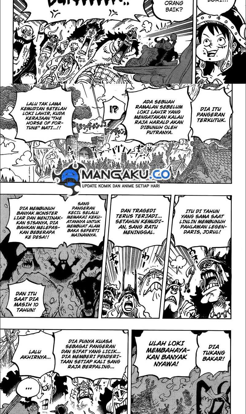 One Piece Chapter 1136 - halaman 8