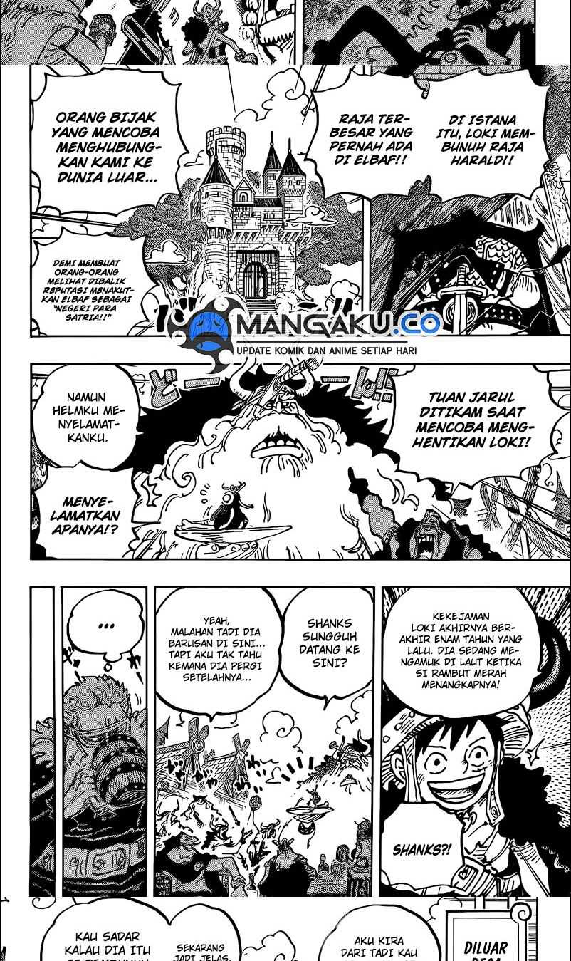 One Piece Chapter 1136 - halaman 9