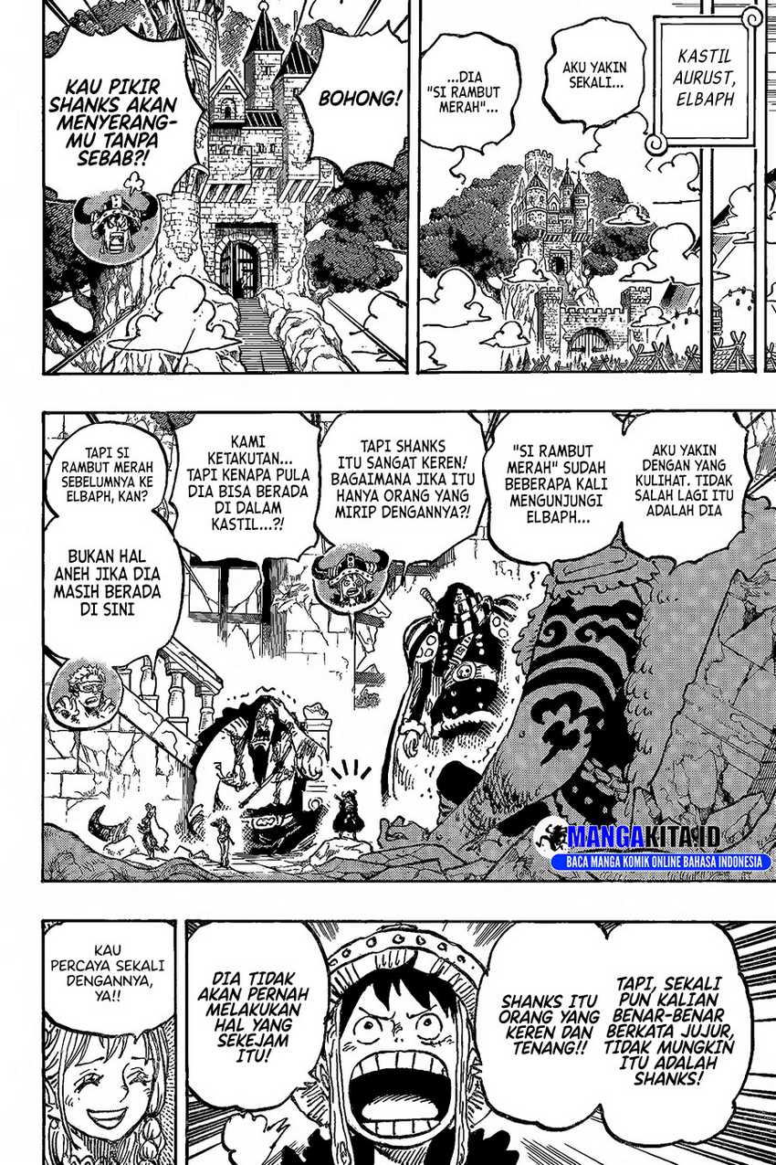 One Piece Chapter 1138 - halaman 10