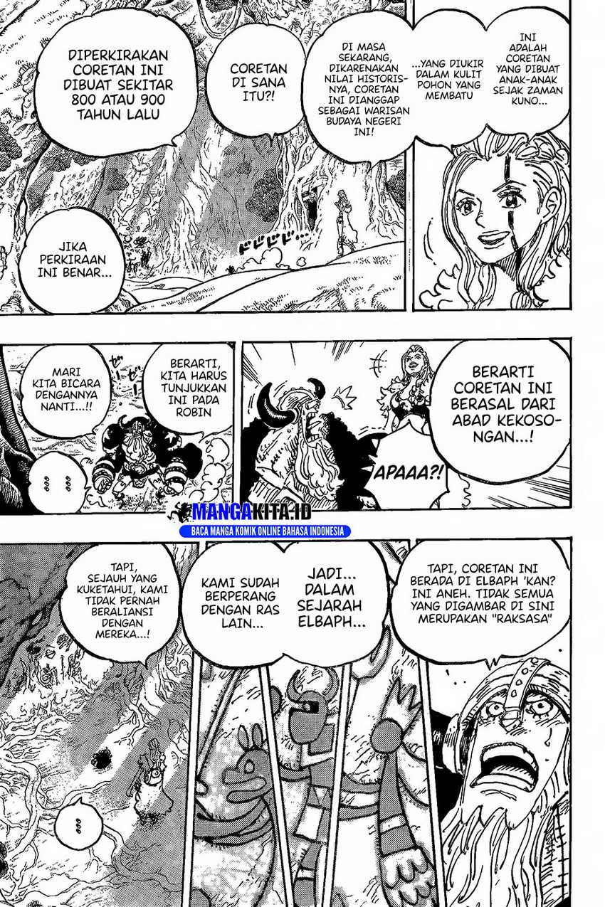 One Piece Chapter 1138 - halaman 13