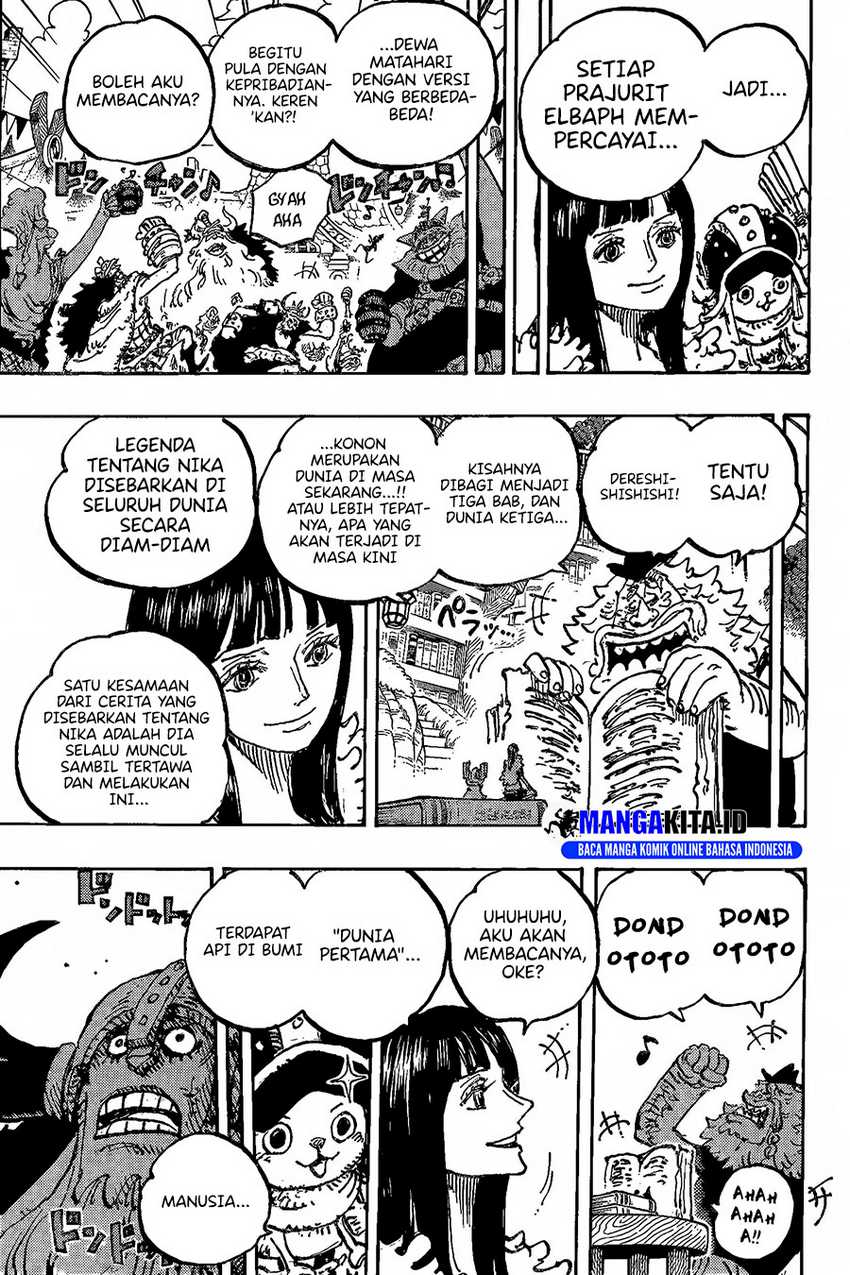 One Piece Chapter 1138 - halaman 15