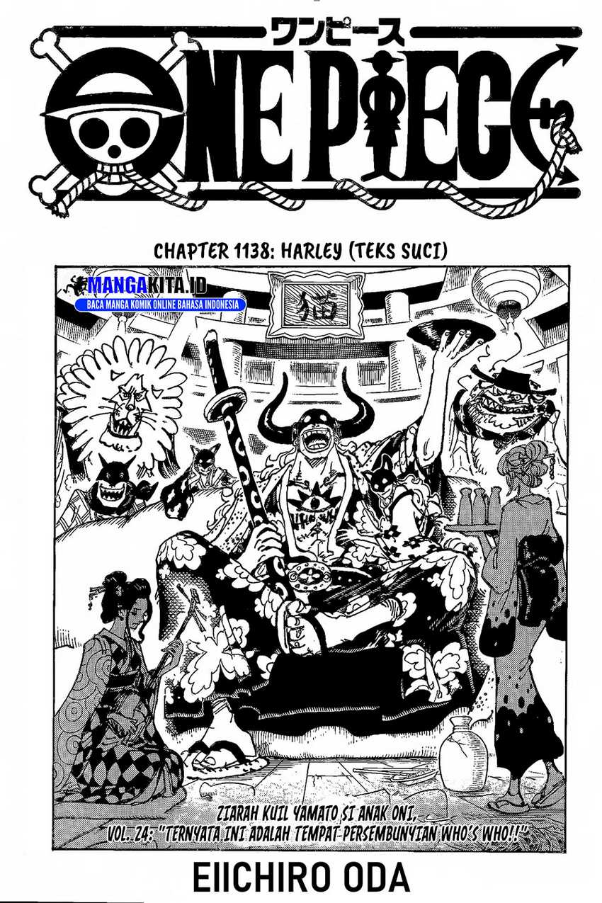 One Piece Chapter 1138 - halaman 2