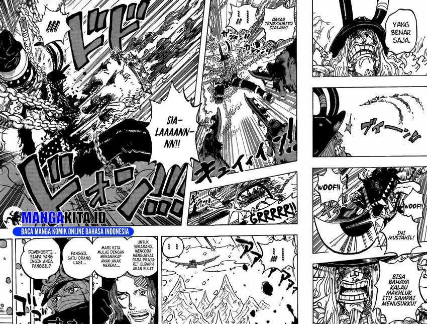 One Piece Chapter 1138 - halaman 9
