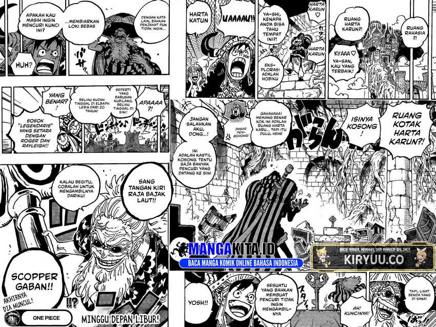 One Piece Chapter 1139 - halaman 13