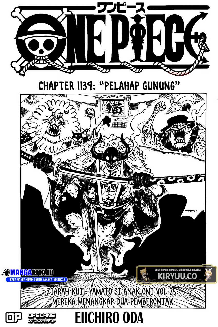 One Piece Chapter 1139 - halaman 2