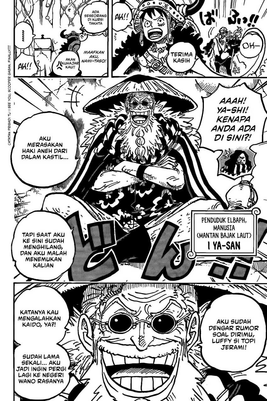 One Piece Chapter 1139 - halaman 7