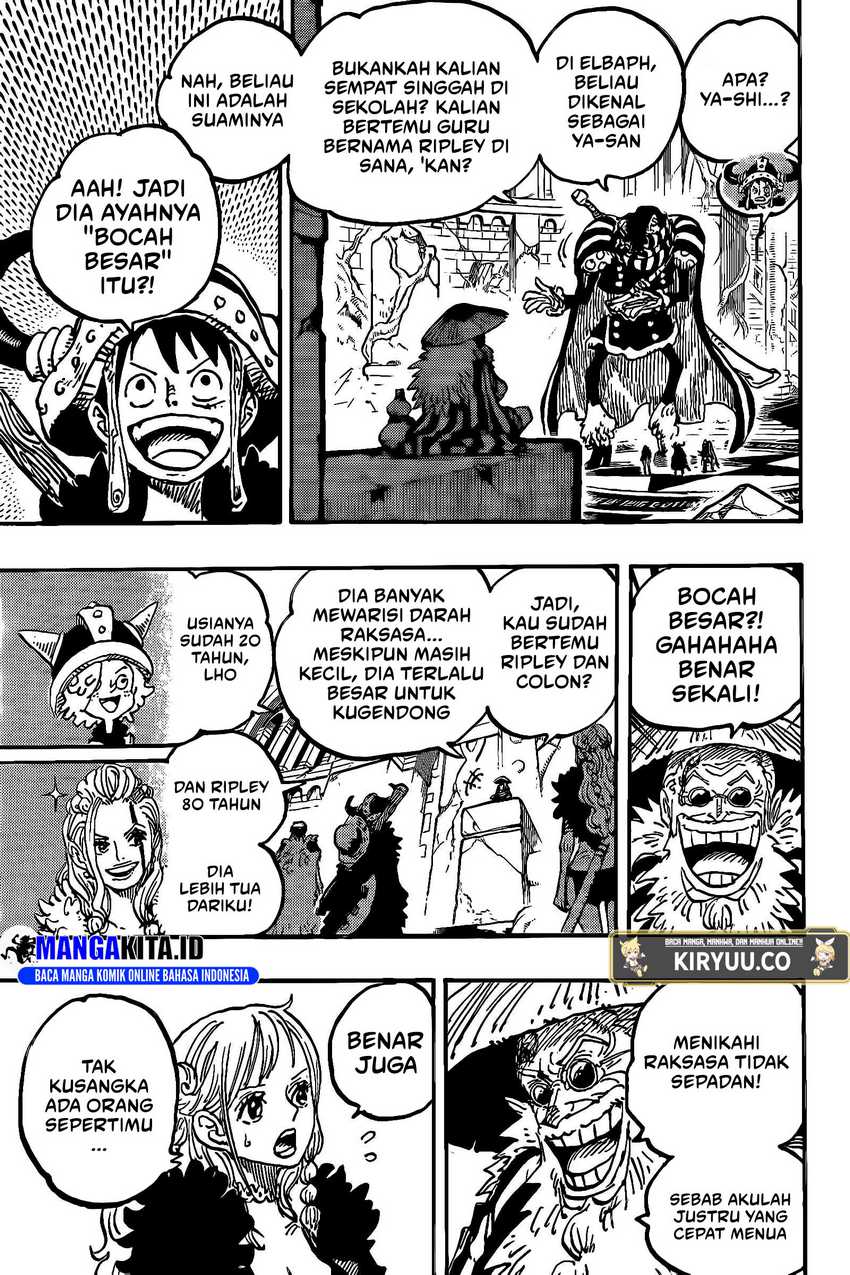 One Piece Chapter 1139 - halaman 8