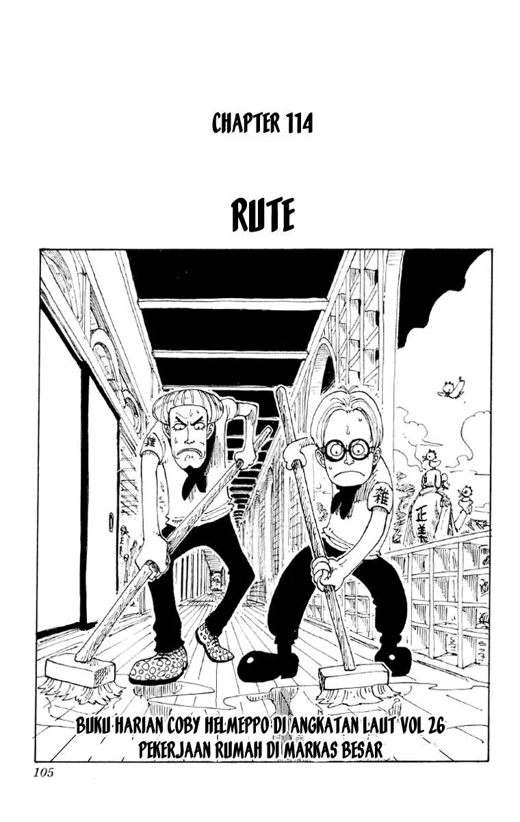 One Piece Chapter 114 - halaman 1