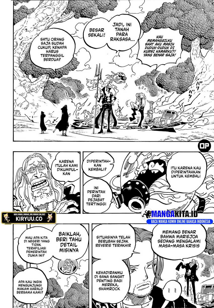 One Piece Chapter 1140 - halaman 15