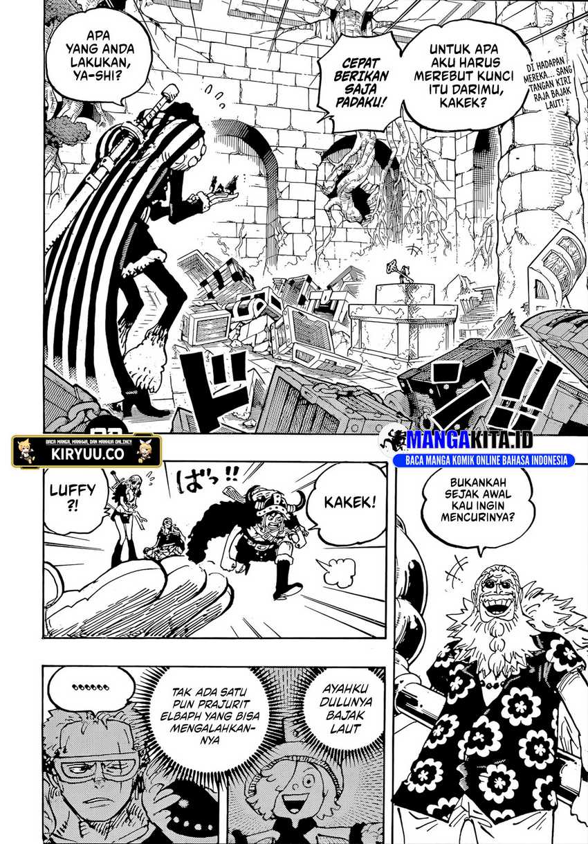 One Piece Chapter 1140 - halaman 3