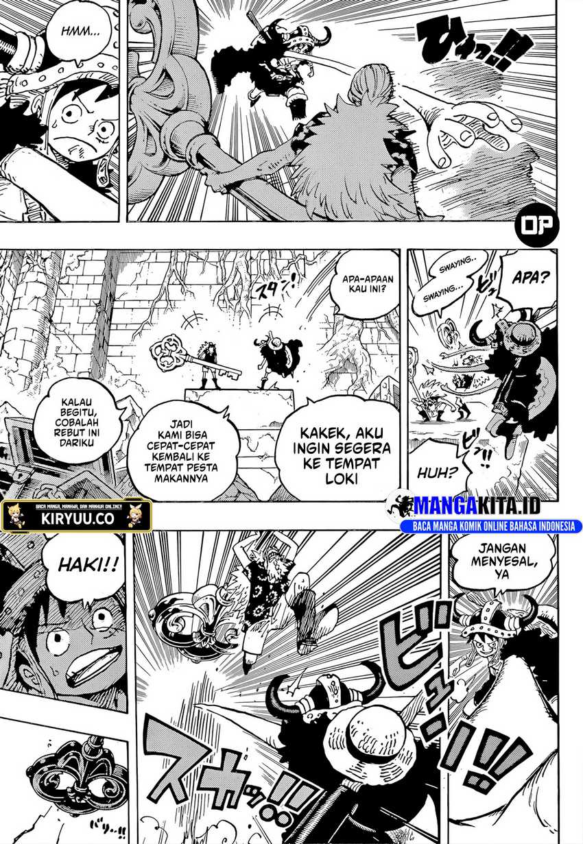 One Piece Chapter 1140 - halaman 4