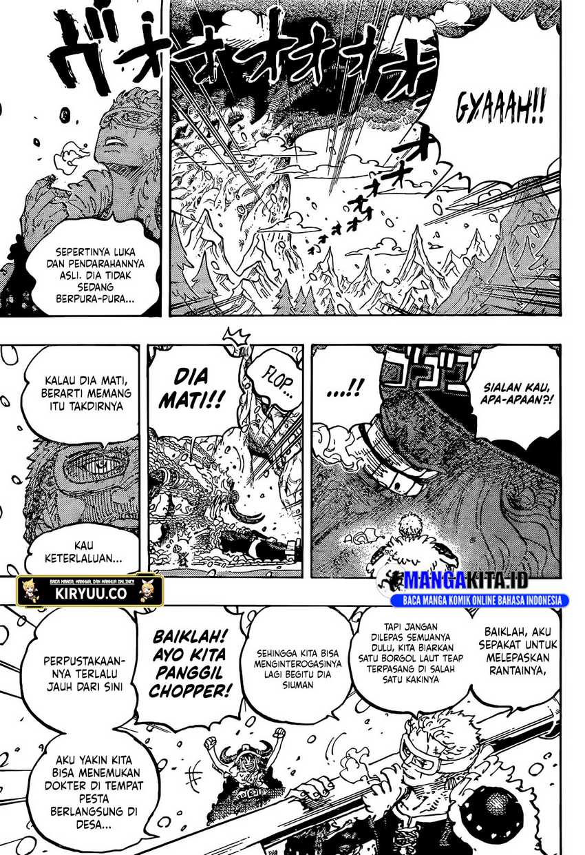 One Piece Chapter 1141 - halaman 12