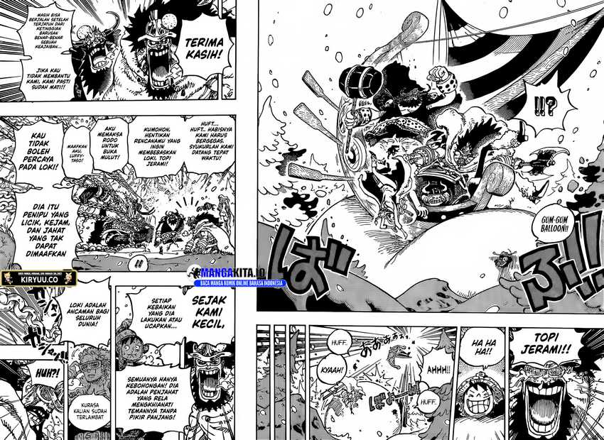 One Piece Chapter 1141 - halaman 15
