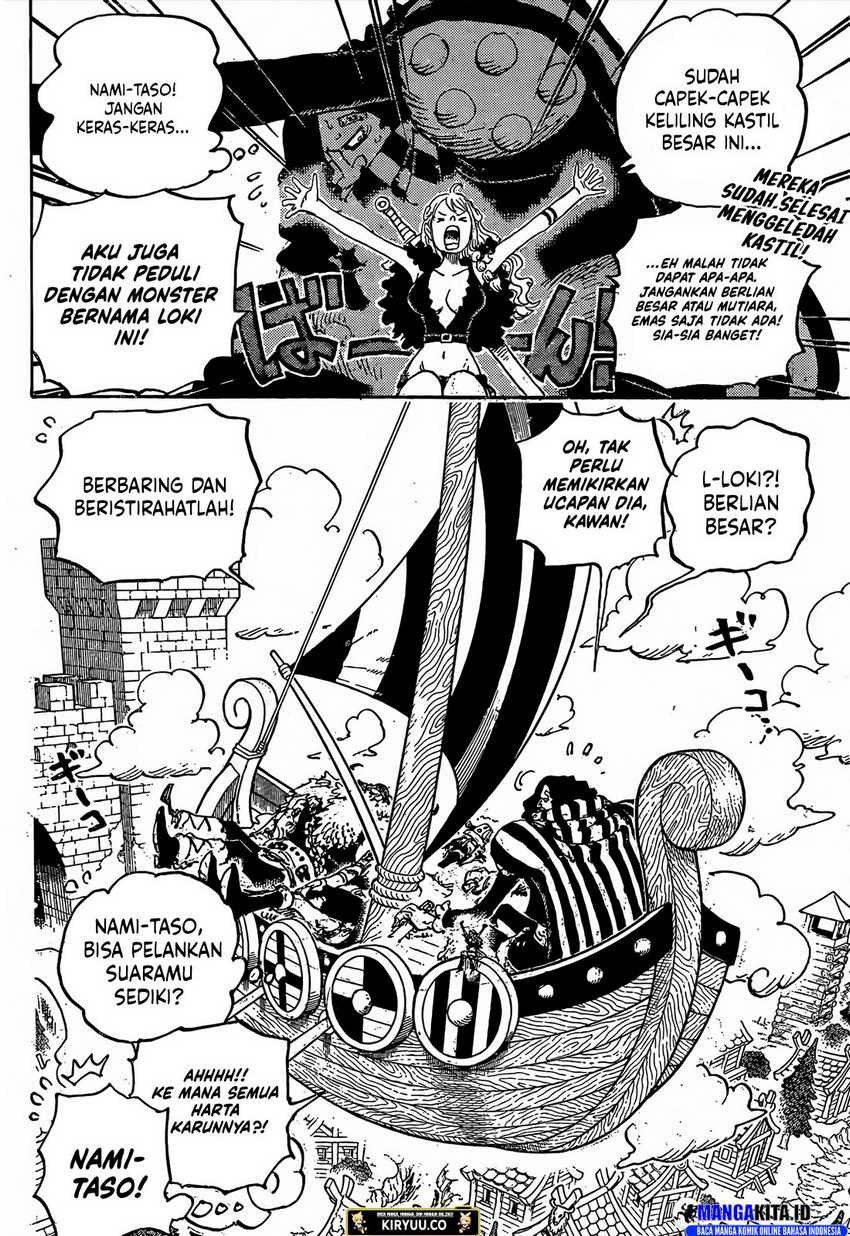 One Piece Chapter 1141 - halaman 4