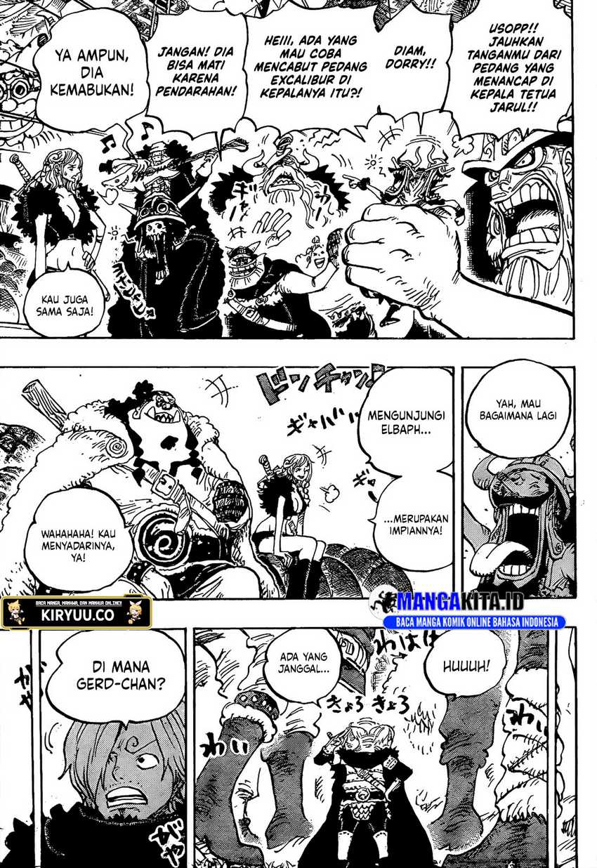 One Piece Chapter 1141 - halaman 7