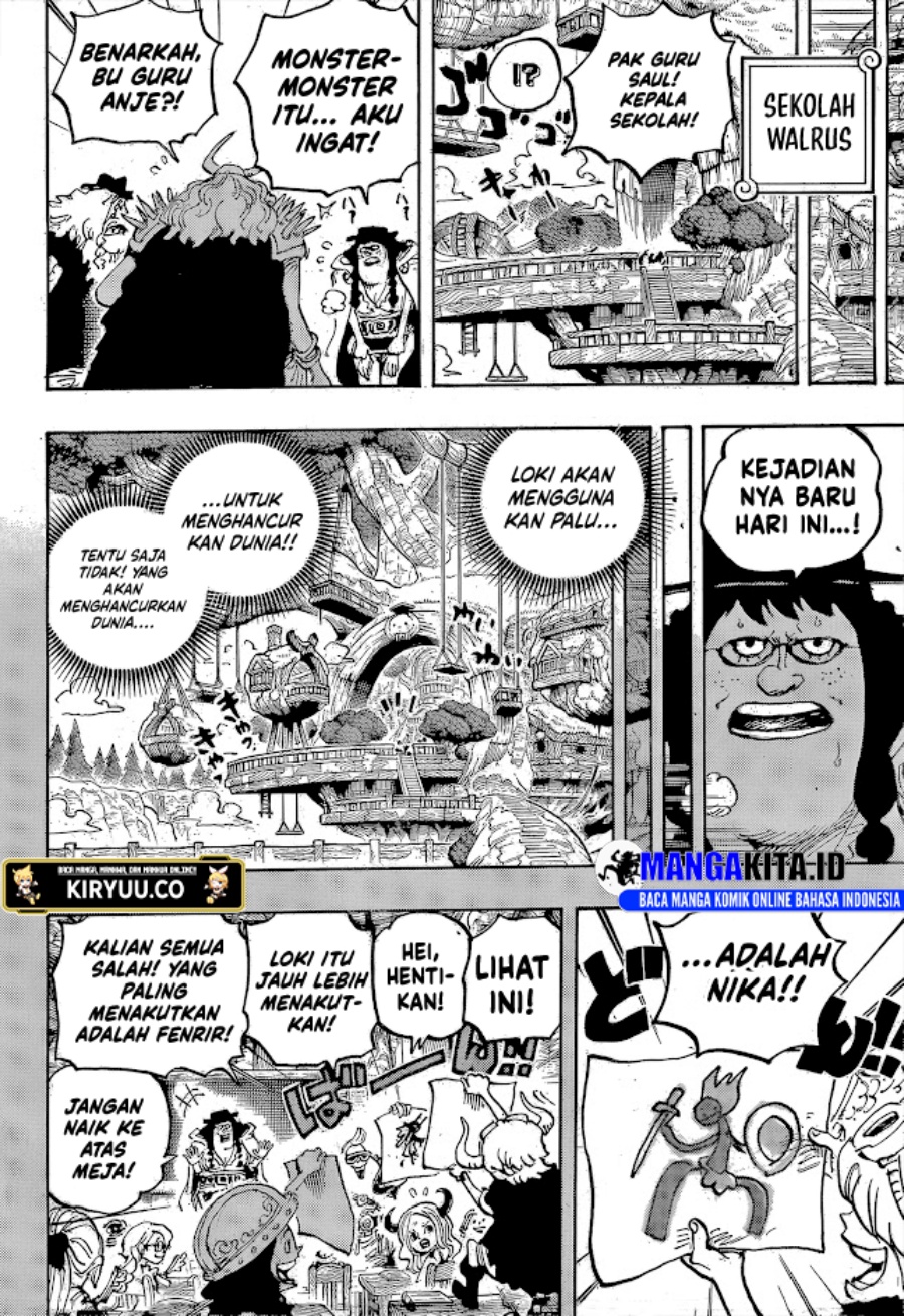 One Piece Chapter 1142 - halaman 14