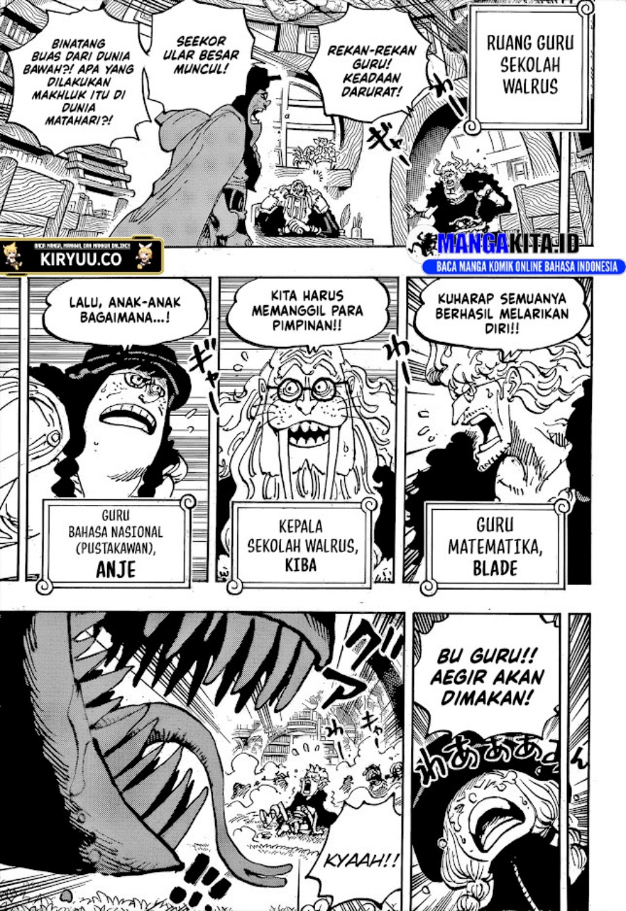 One Piece Chapter 1142 - halaman 5