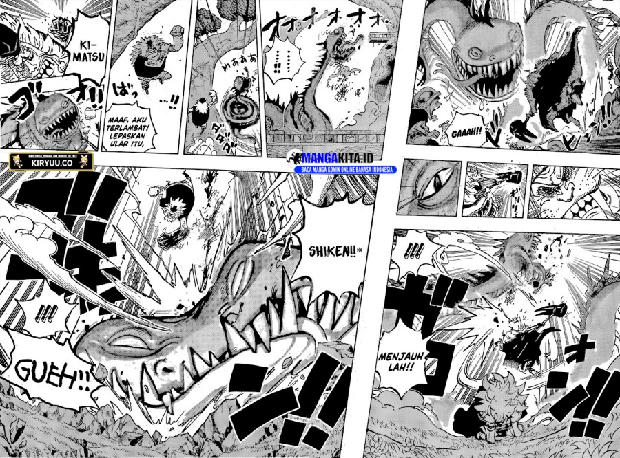 One Piece Chapter 1142 - halaman 6
